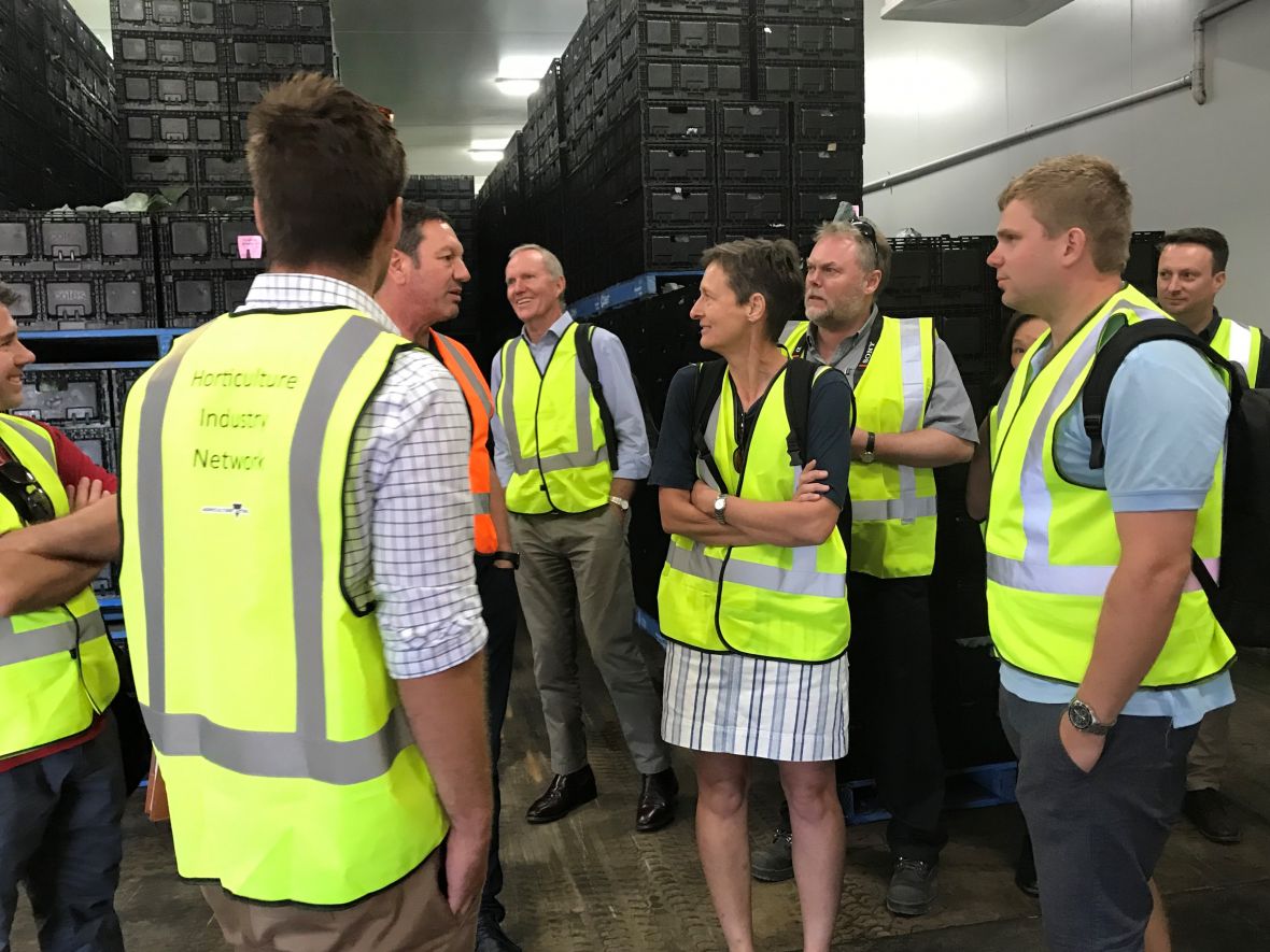 Horticulture industry network members visit Fresh Select