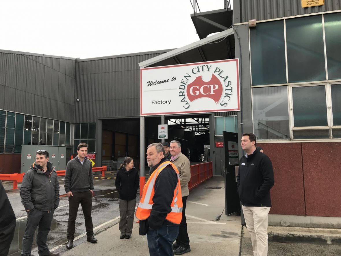 Horticulture industry network visit to Garden City Plastics