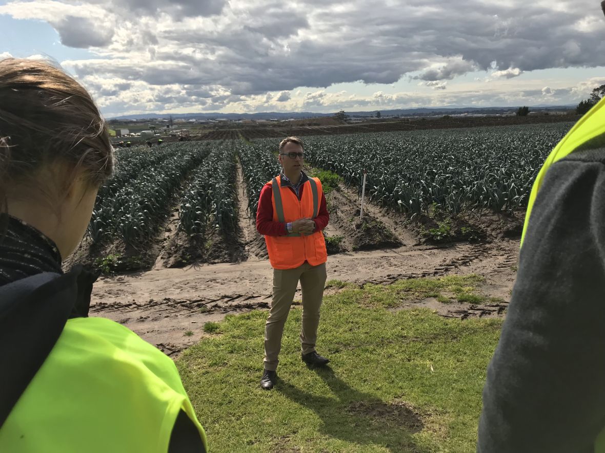 Horticulture industry network visit Chris Schreurs - Schreurs & Sons