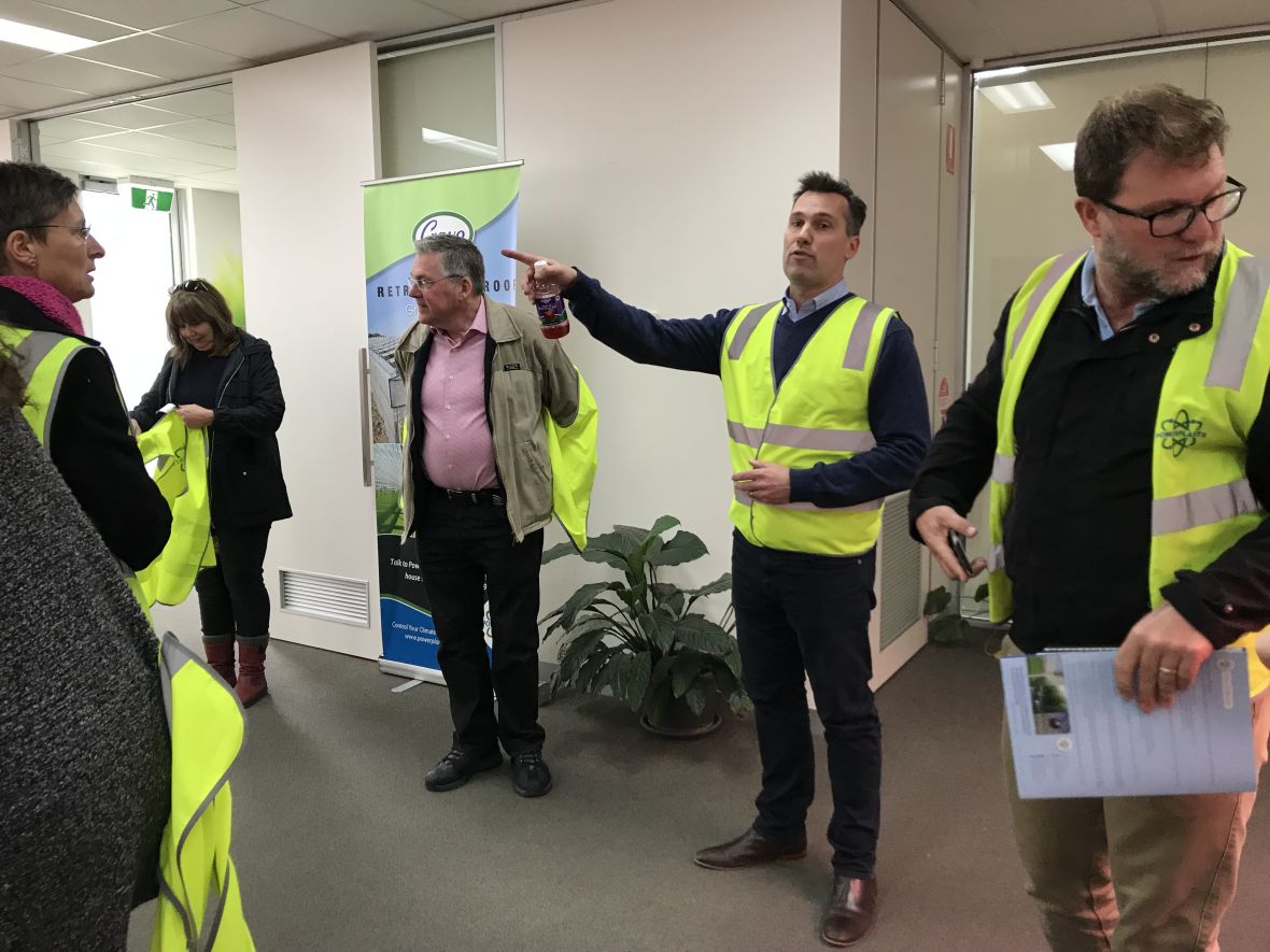 Horticulture industry network visit Simone Gomme - Power Plants Australia